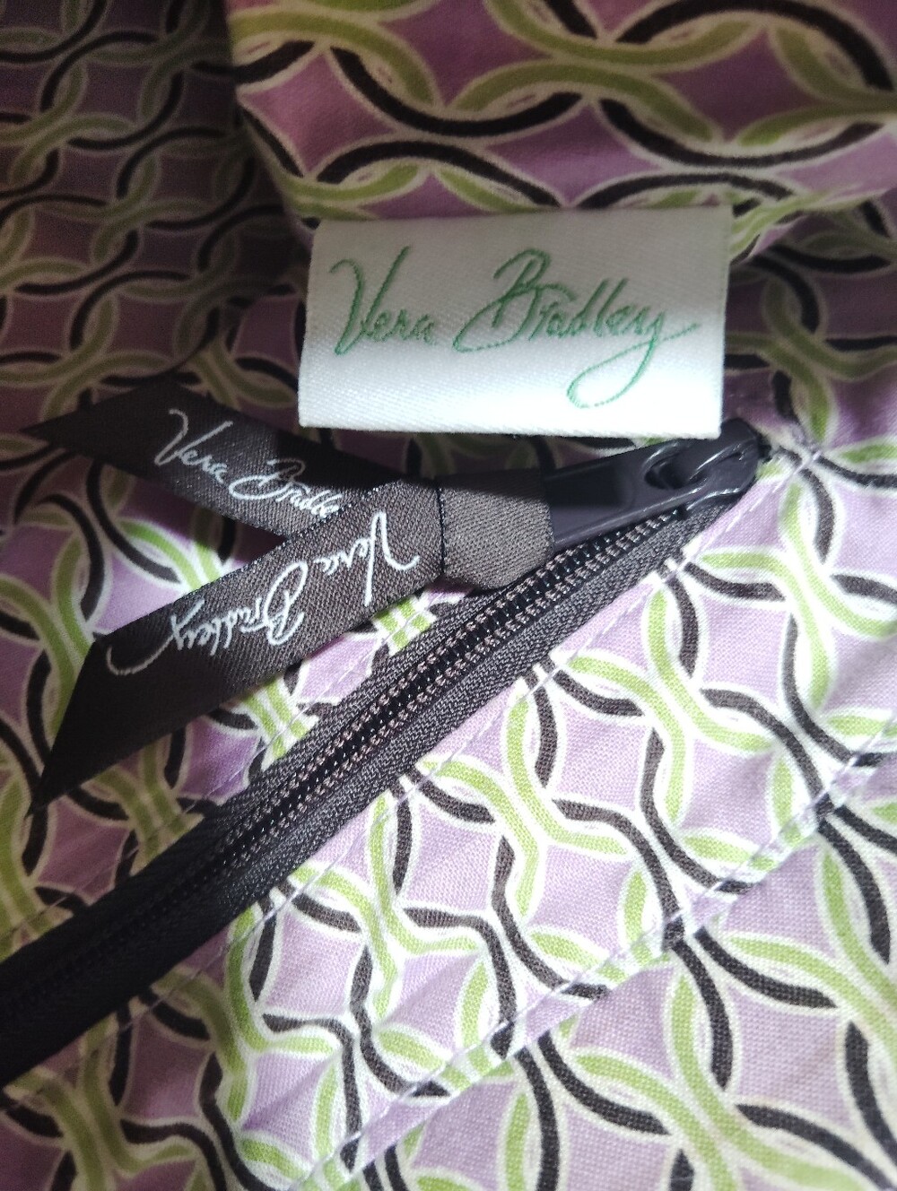Vera Bradley Quilted Floral Shoulder Bag - Picture 11 of 11